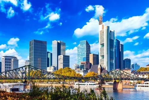Blick über Frankfurt am Main