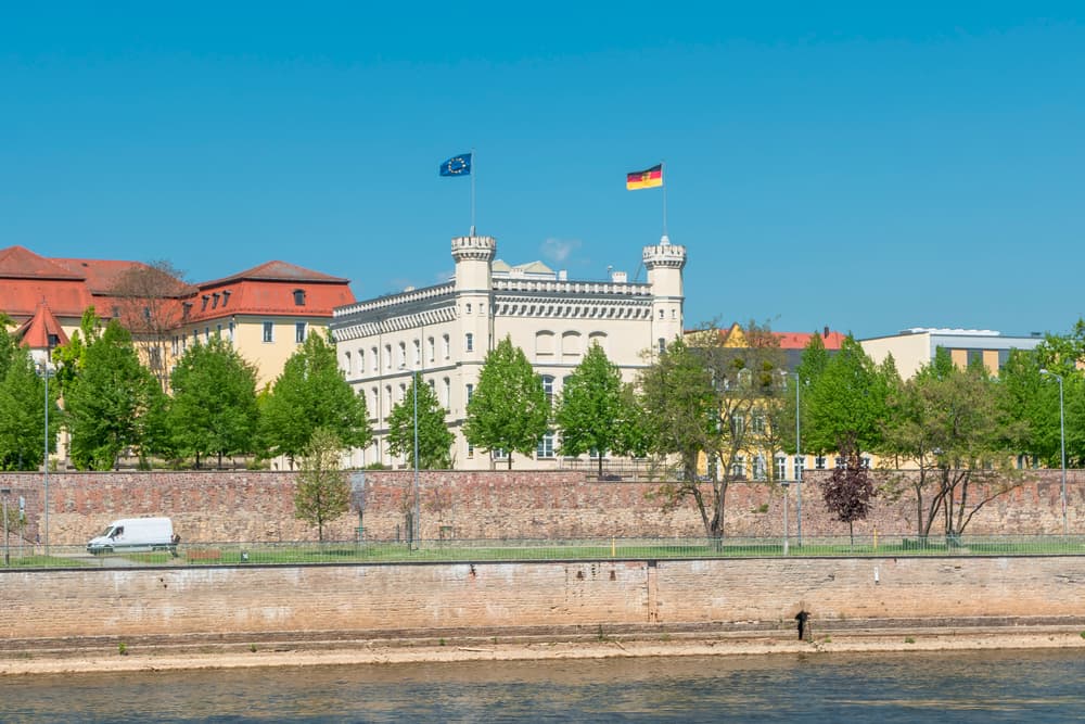 Magdeburger Altstadt an der Elbe