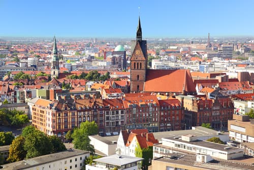 Blick über Hannover