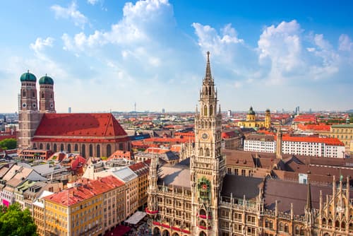 Blick über München